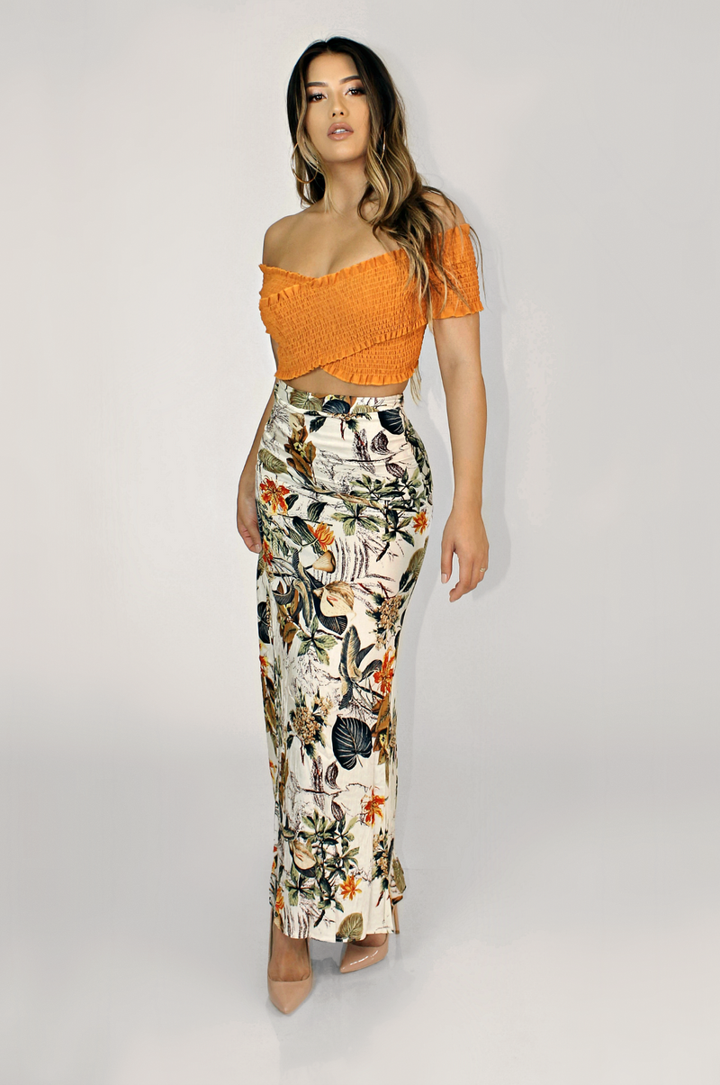 MOSCOW MULE MAXI SKIRT
